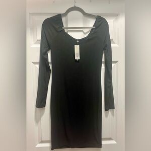 NWT Francesca Black Dress